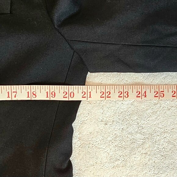 Womens J Crew Black Wool Schoolboy Blazer Size 12 Preppy Academia Ivy League - Picture 8 of 9
